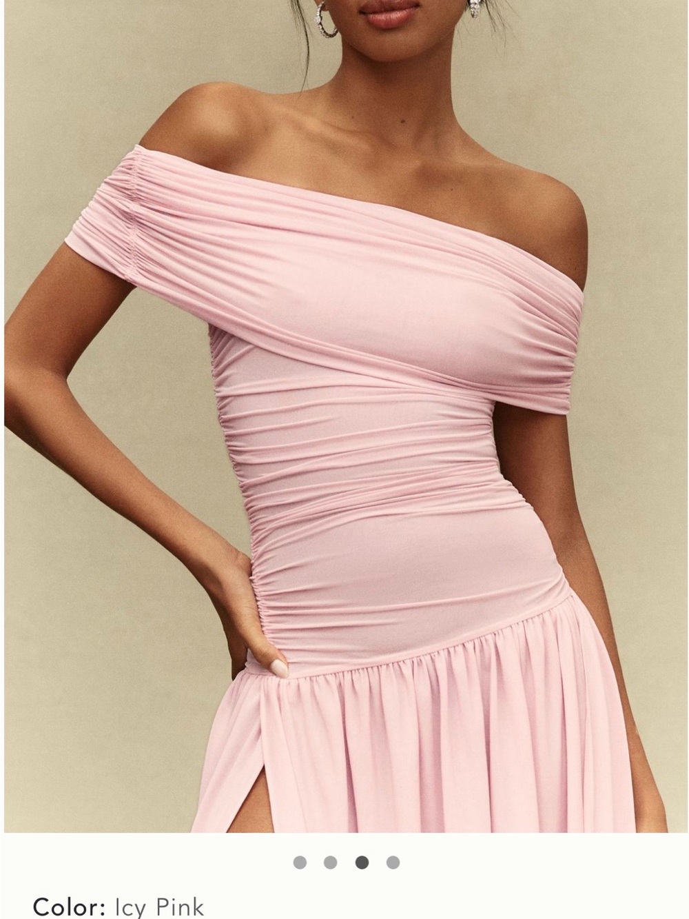 Ronny Kobo Collection Light Pink Dress - Picture 4 of 5